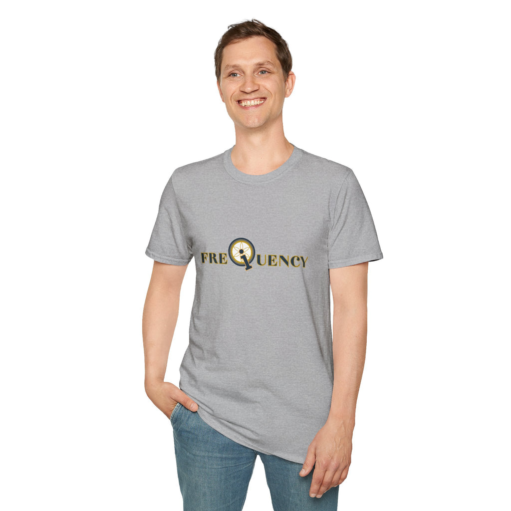 Frequency Graphic T-Shirt – Magnifying Glass Logo Tee