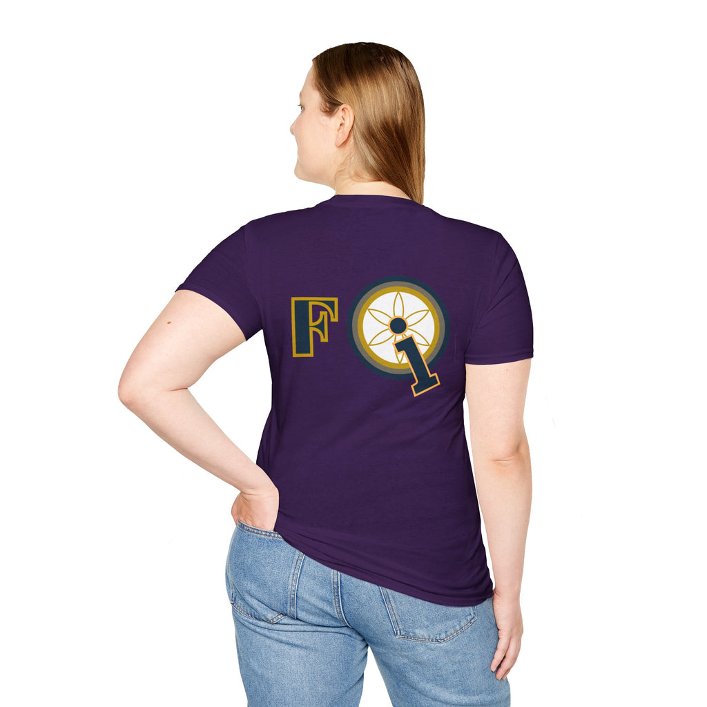 Frequency Graphic T-Shirt – Magnifying Glass Logo Tee