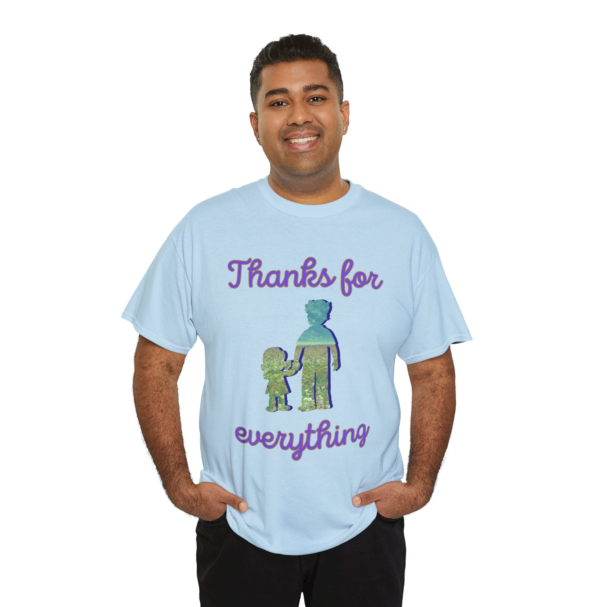 Thanks For Everything Dad & Child Graphic Tee — Appreciation Father’s Day Shirt