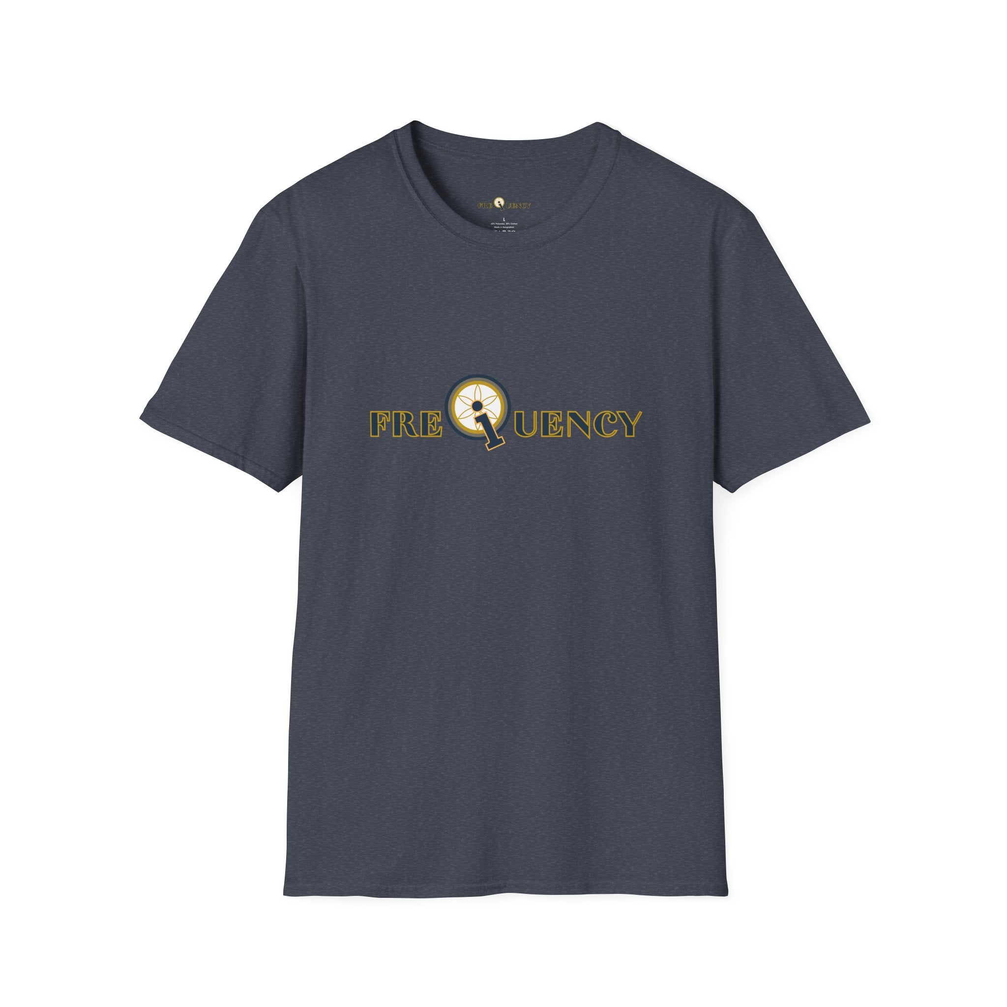 Frequency Graphic T-Shirt – Magnifying Glass Logo Tee
