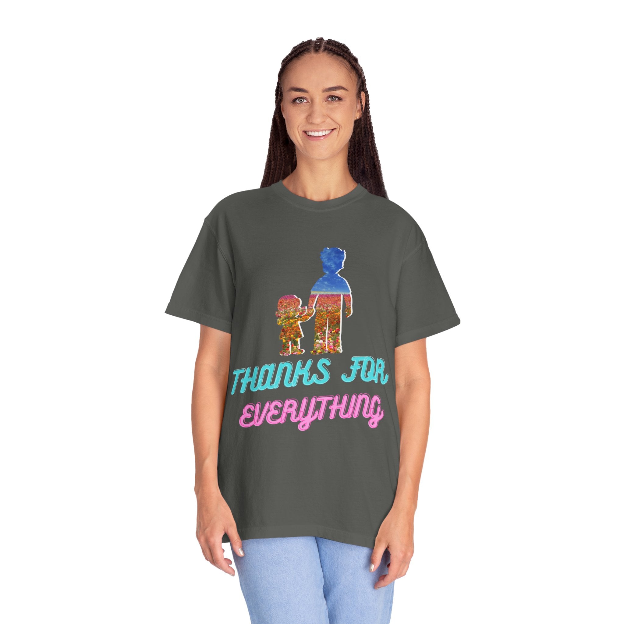 Thanks For Everything T-Shirt — Retro Parent & Child Tribute Tee