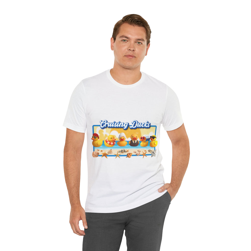 Cruising Ducks T-Shirt – Cute Rubber Duck Beach Graphic Tee