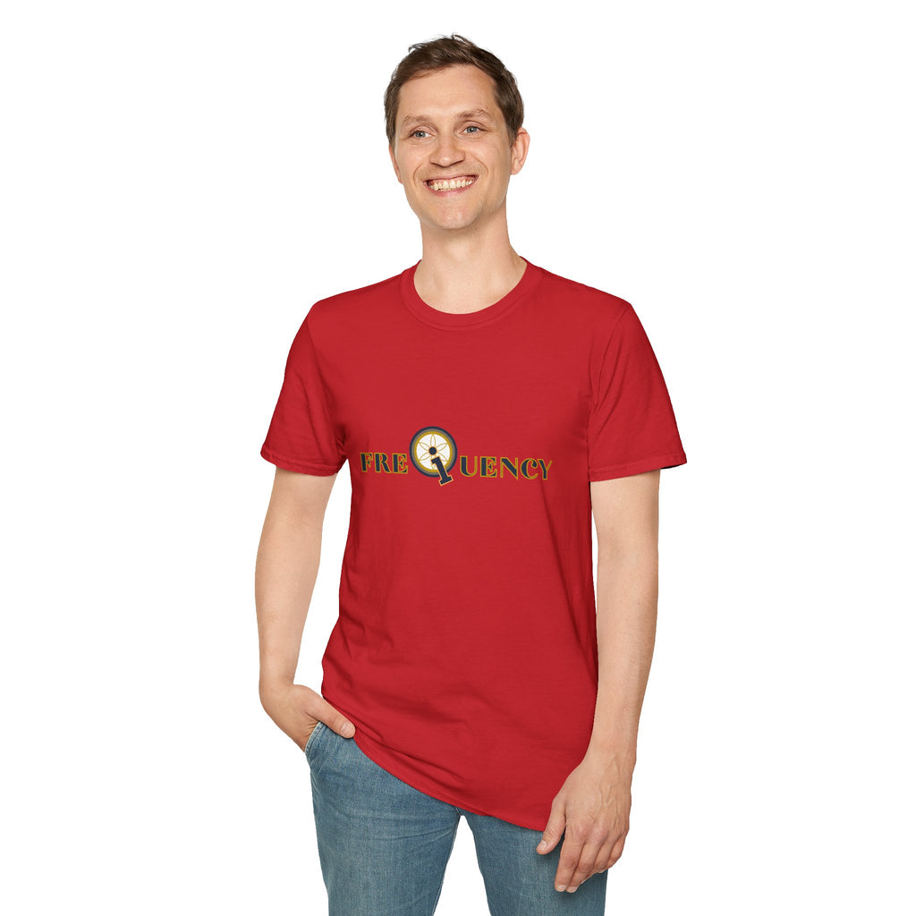 Frequency Graphic T-Shirt – Magnifying Glass Logo Tee