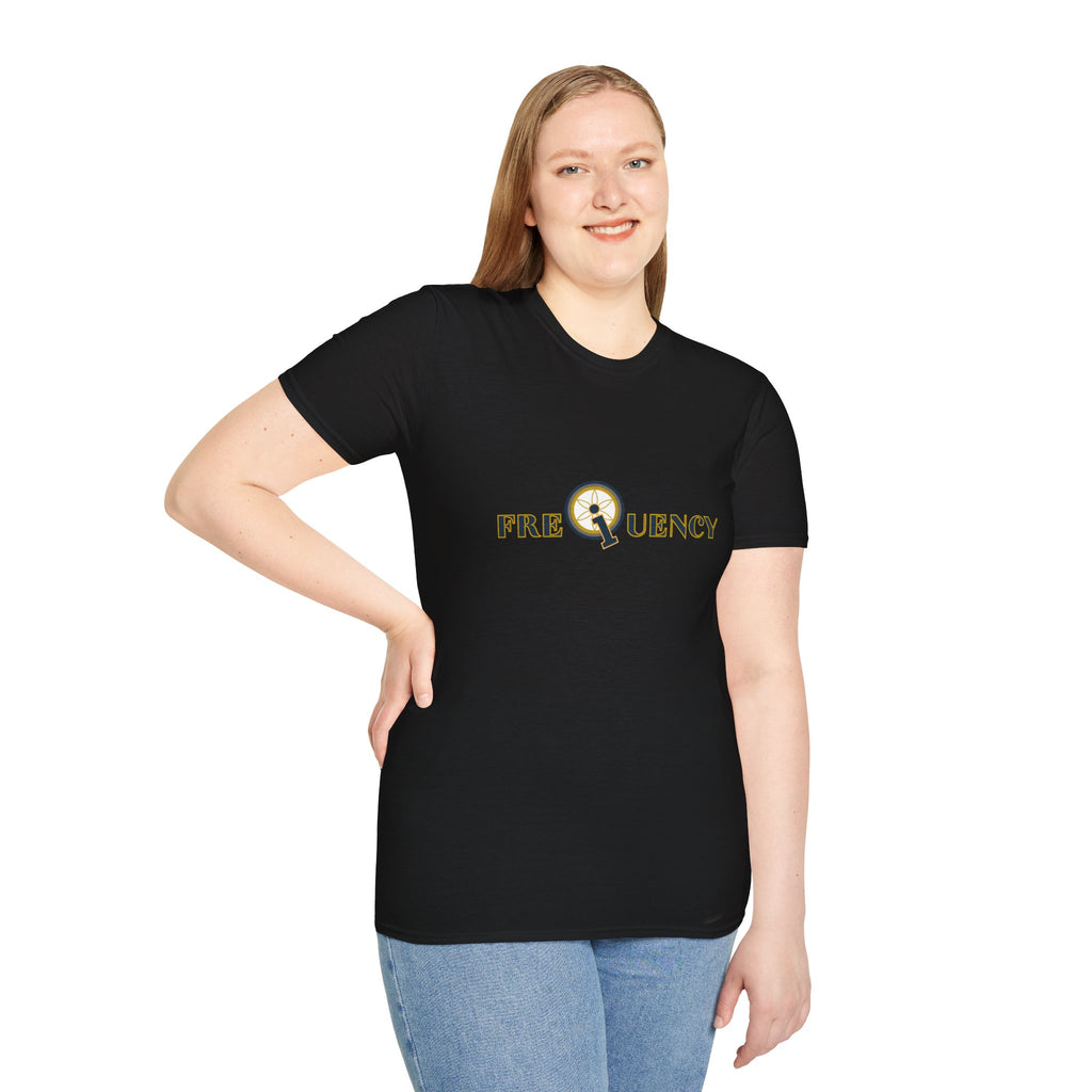 Frequency Graphic T-Shirt – Magnifying Glass Logo Tee