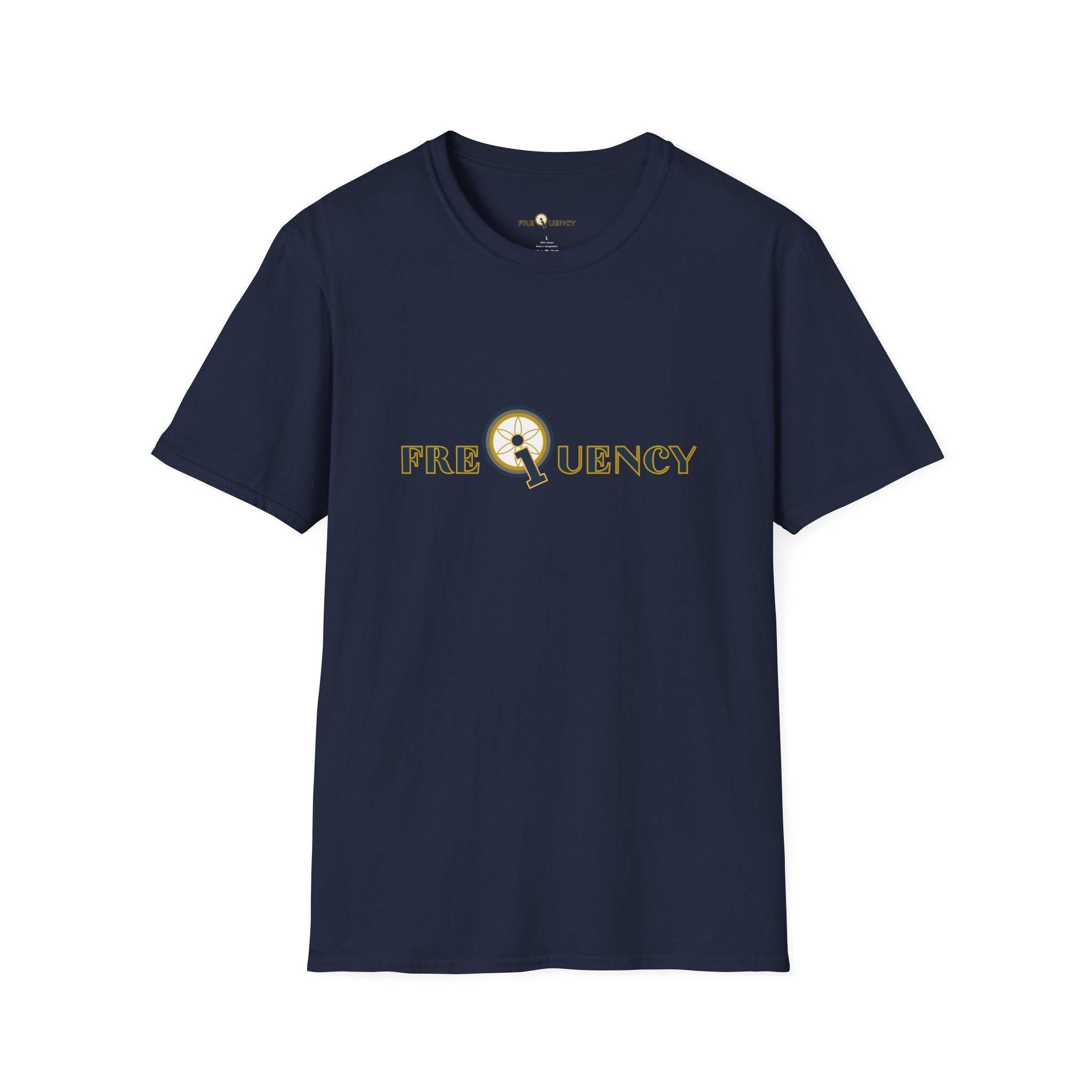 Frequency Graphic T-Shirt – Magnifying Glass Logo Tee