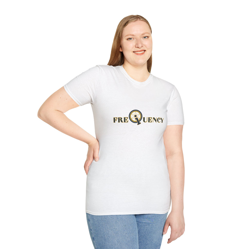 Frequency Graphic T-Shirt – Magnifying Glass Logo Tee