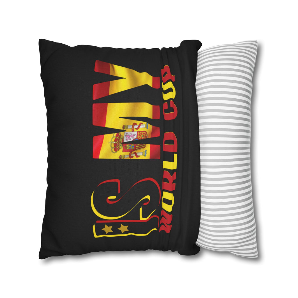 Spun Polyester Square Pillowcase
