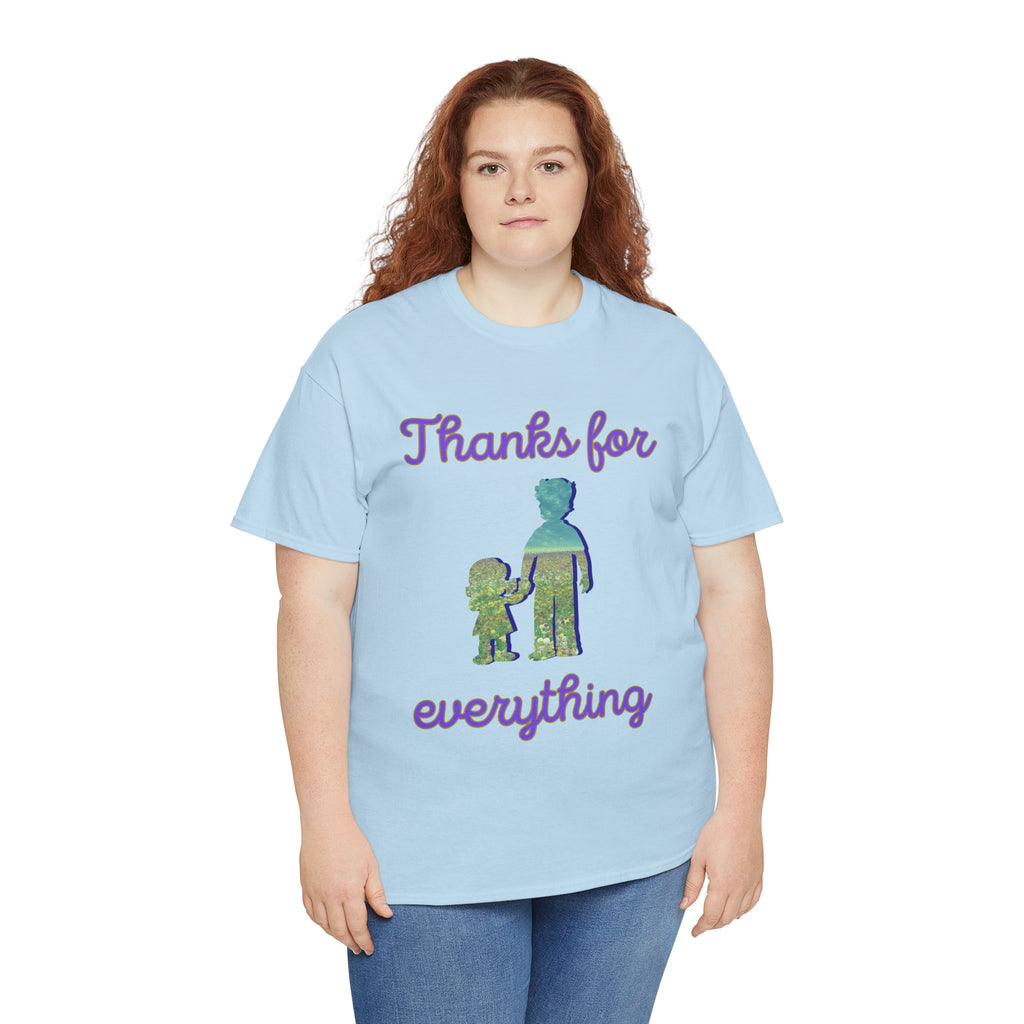 Thanks For Everything Dad & Child Graphic Tee — Appreciation Father’s Day Shirt