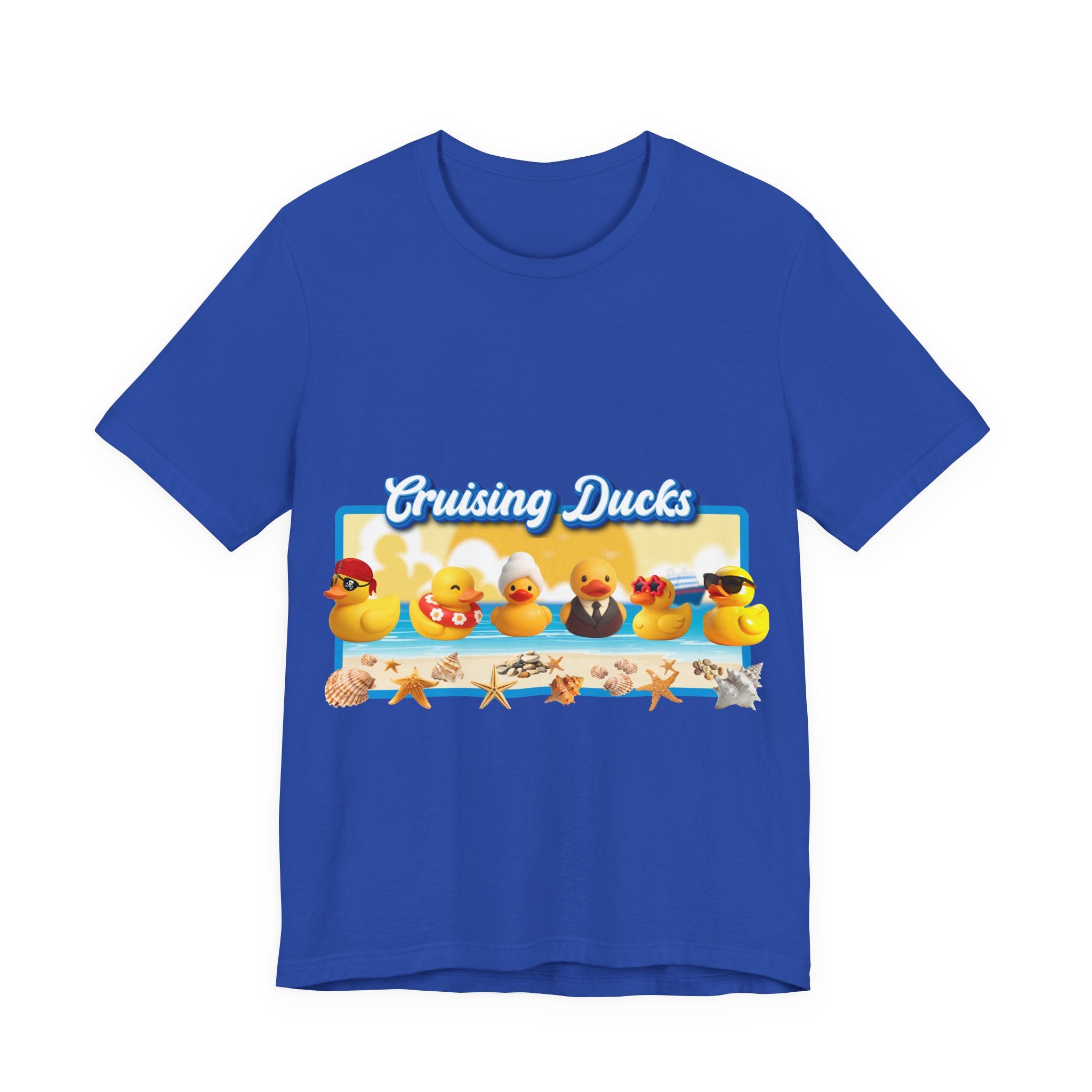 Cruising Ducks T-Shirt – Cute Rubber Duck Beach Graphic Tee