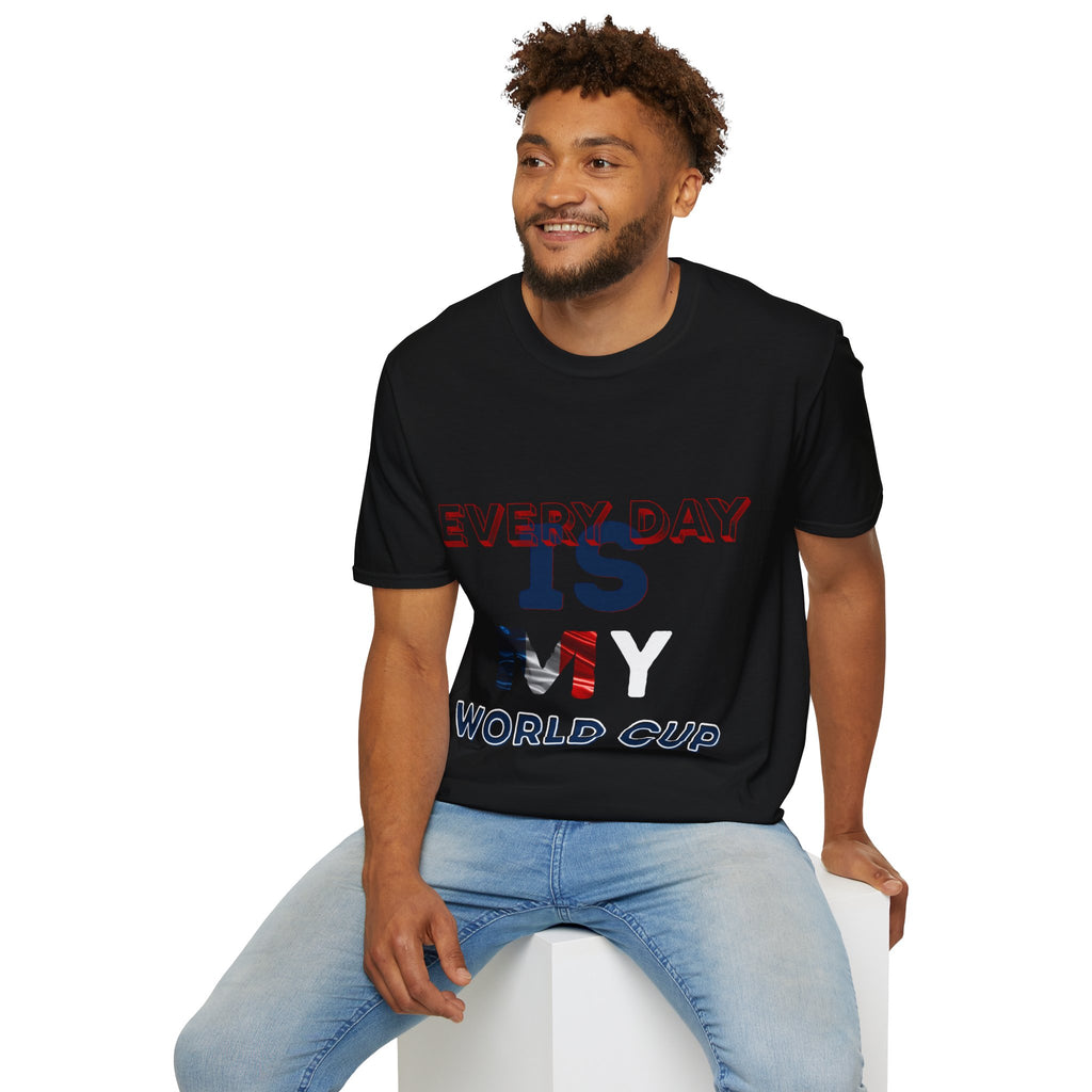 Every Day Is My World Cup T-Shirt — Soccer Fan Graphic Tee
