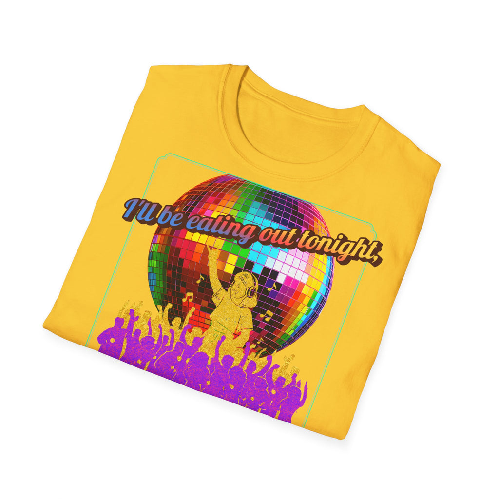 Disco Darling T-Shirt — Retro Rainbow Disco Ball Party Graphic Tee