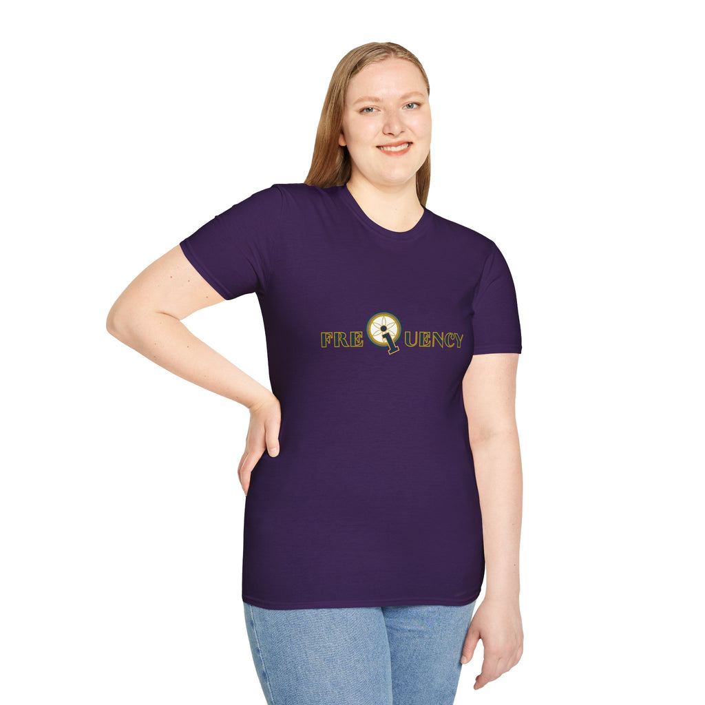 Frequency Graphic T-Shirt – Magnifying Glass Logo Tee