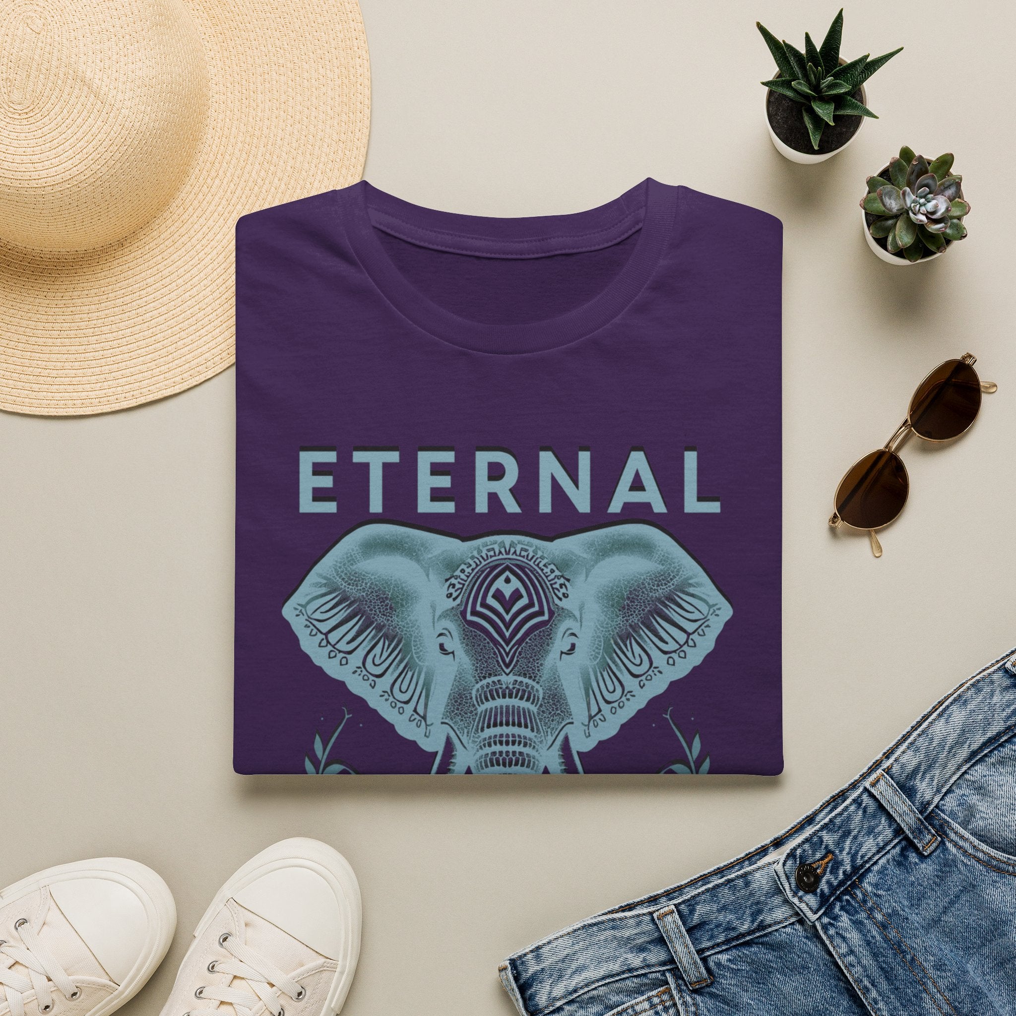 Eternal Wisdom Elephant T-Shirt