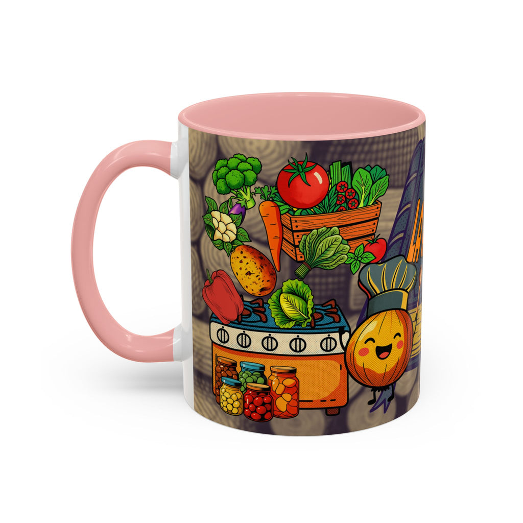 Coffee Mug - "Recetas de La Abuela" Halloween Pumpkin Kitchen Spellbook Accent Mug
