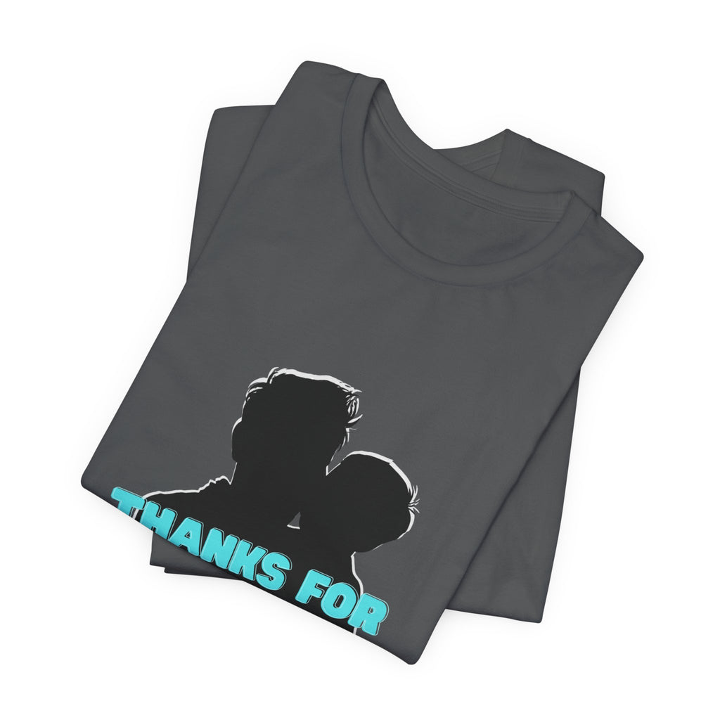 T-Shirt — "Thanks For Everything" Couple Silhouette Appreciation Tee