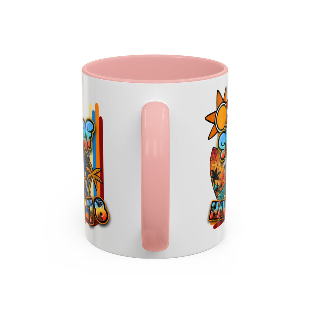 Surf Hawaii Retro Accent Coffee Mug (11/15oz)