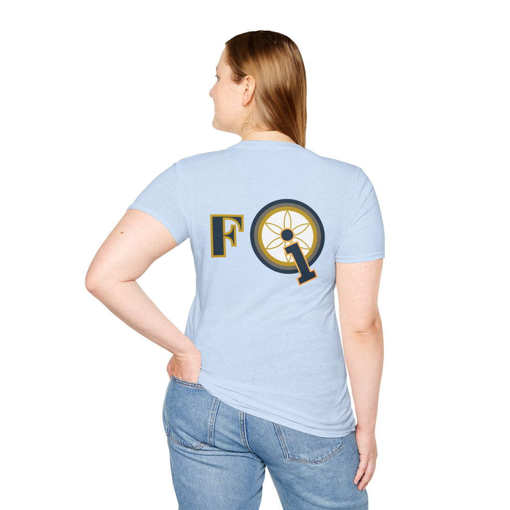 Frequency Graphic T-Shirt – Magnifying Glass Logo Tee