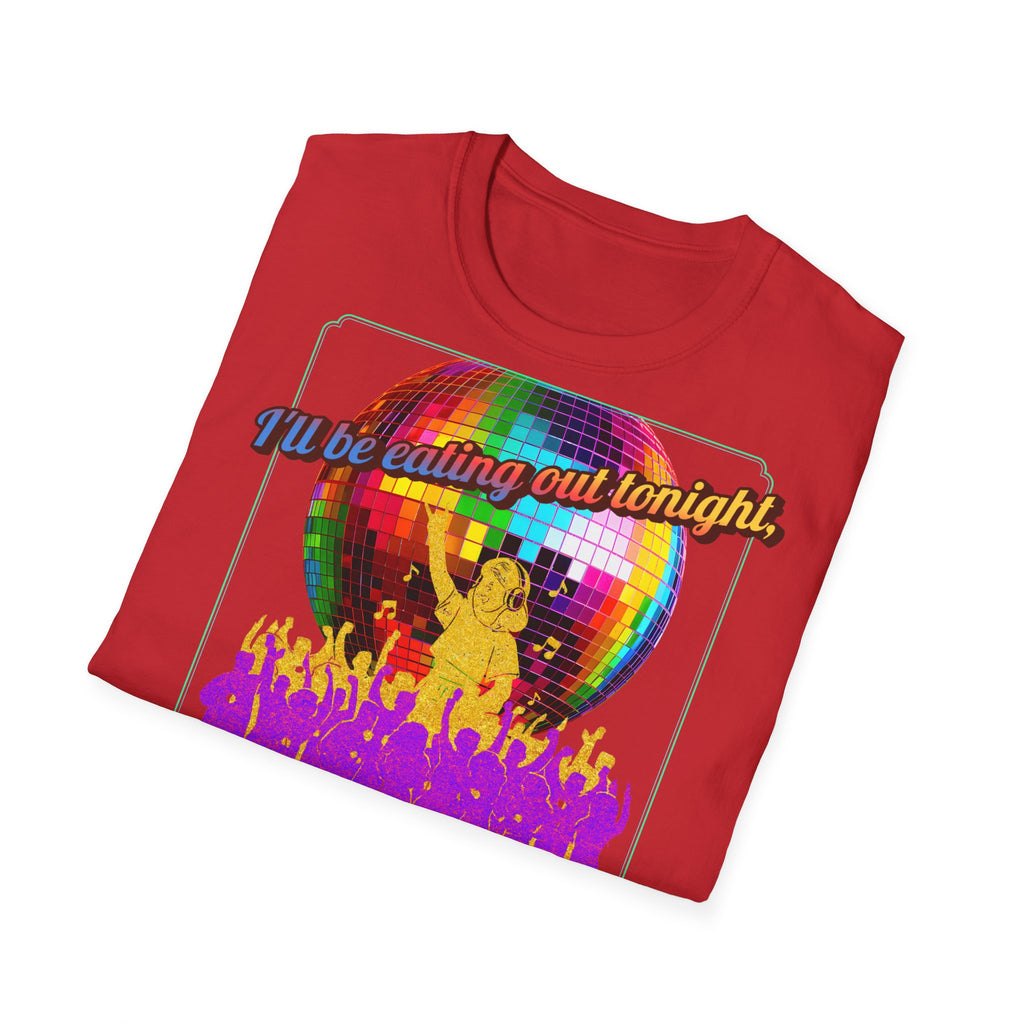 Disco Darling T-Shirt — Retro Rainbow Disco Ball Party Graphic Tee