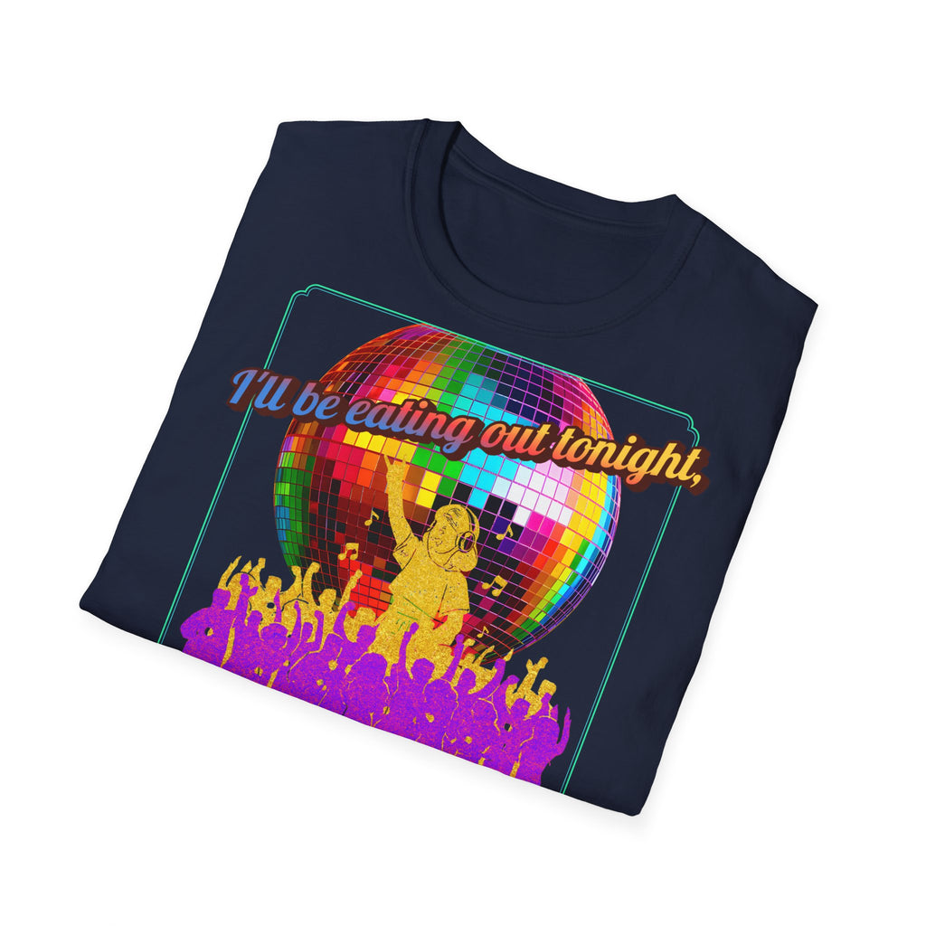 Disco Darling T-Shirt — Retro Rainbow Disco Ball Party Graphic Tee