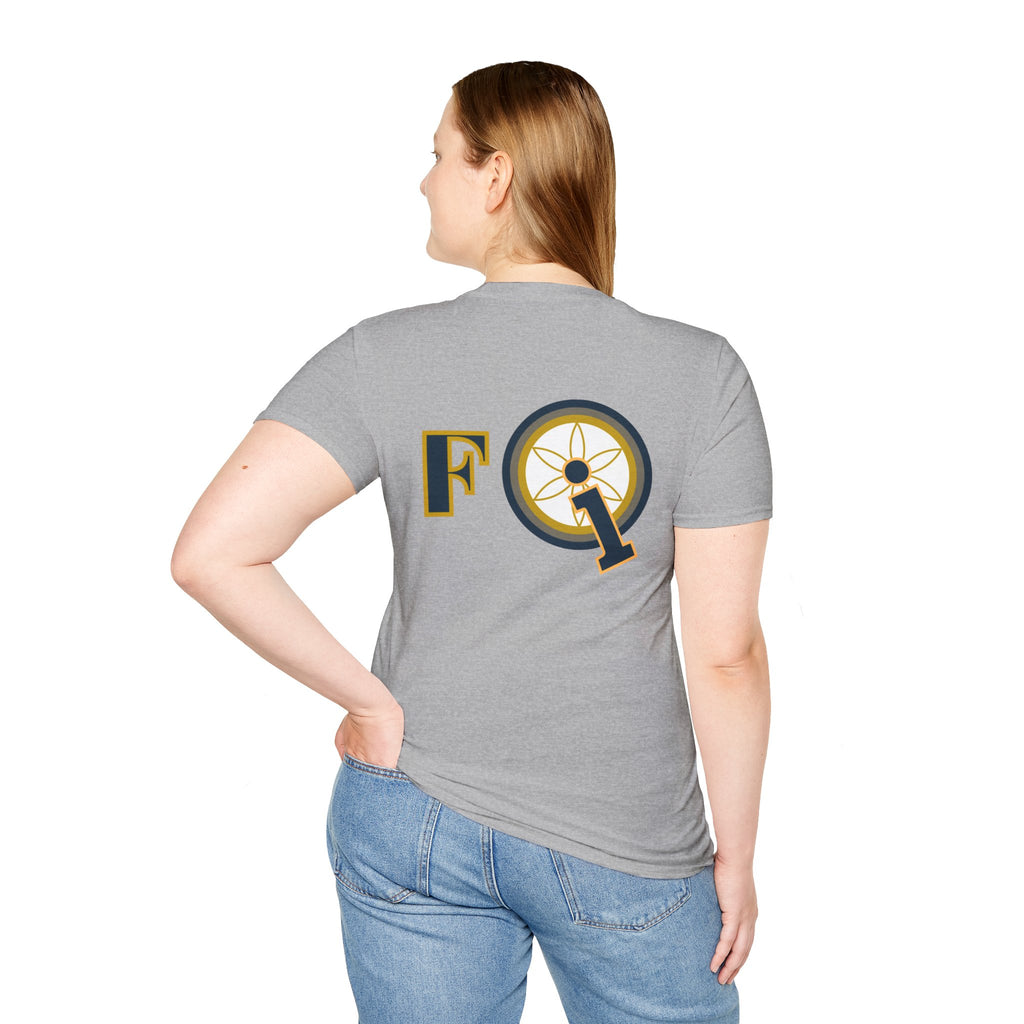 Frequency Graphic T-Shirt – Magnifying Glass Logo Tee