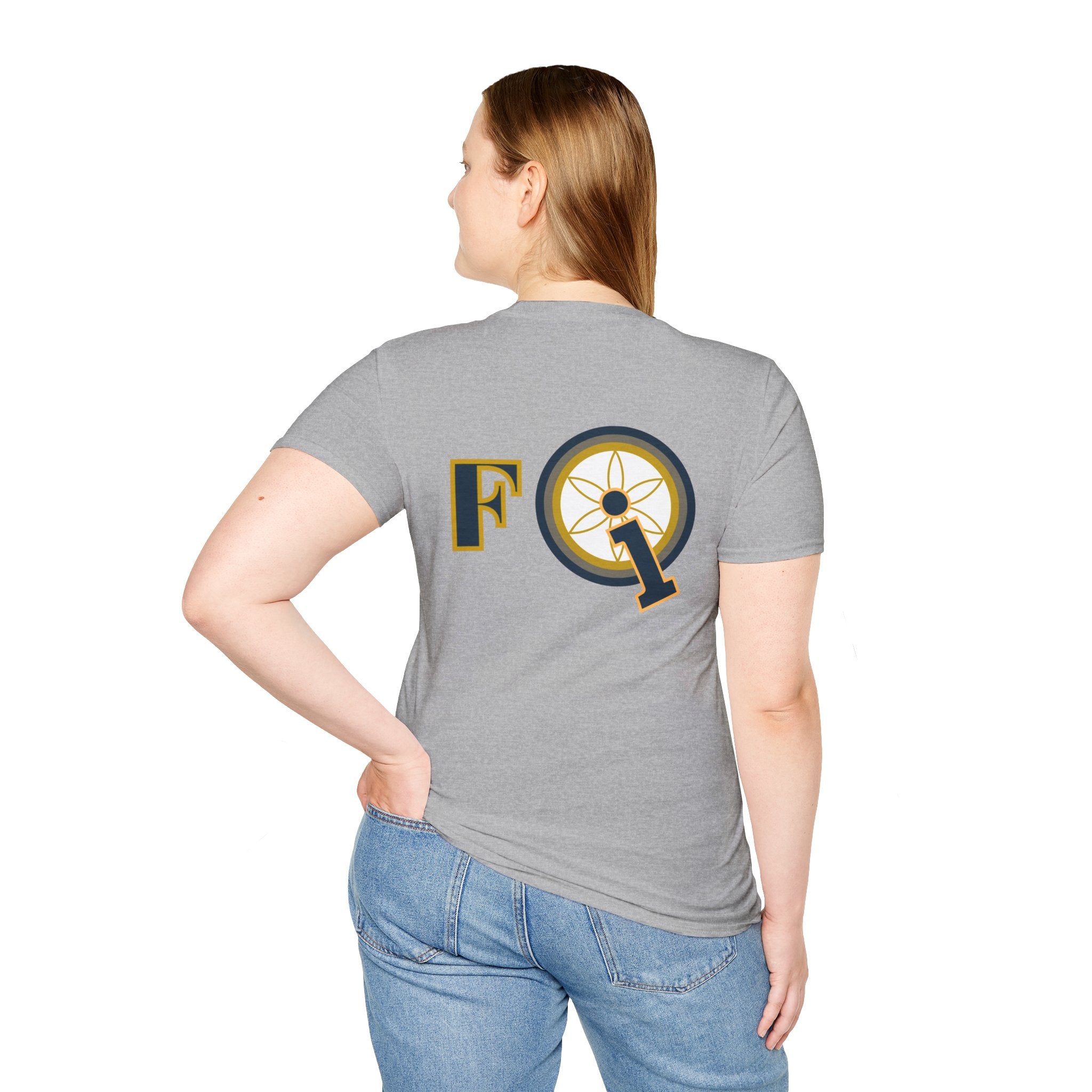 Frequency Graphic T-Shirt – Magnifying Glass Logo Tee