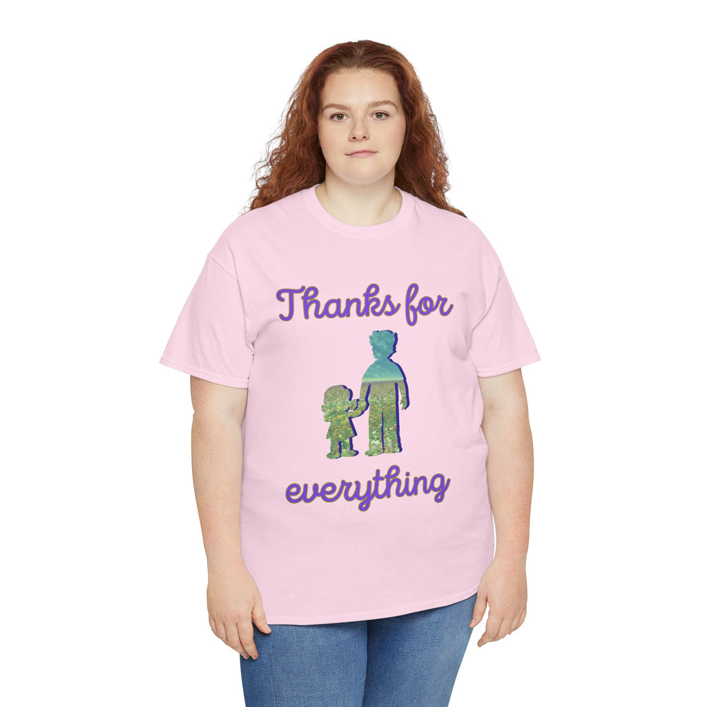 Thanks For Everything Dad & Child Graphic Tee — Appreciation Father’s Day Shirt
