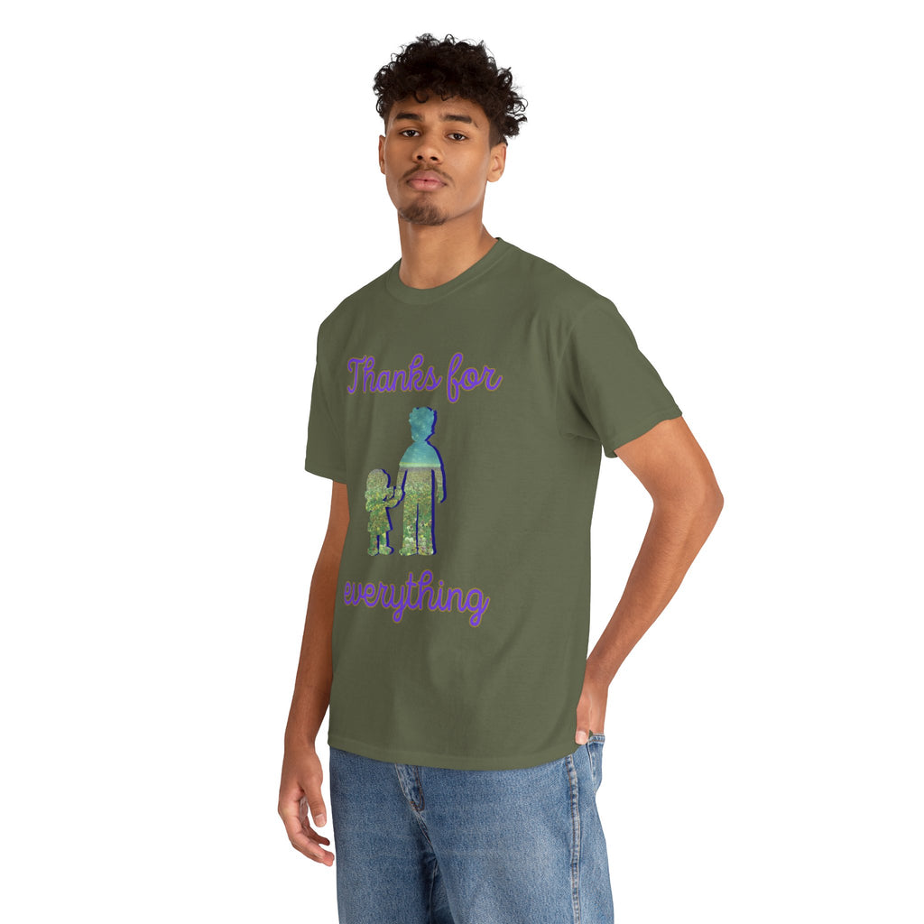 Thanks For Everything Dad & Child Graphic Tee — Appreciation Father’s Day Shirt