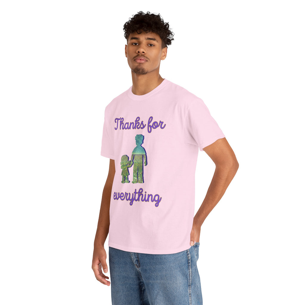 Thanks For Everything Dad & Child Graphic Tee — Appreciation Father’s Day Shirt