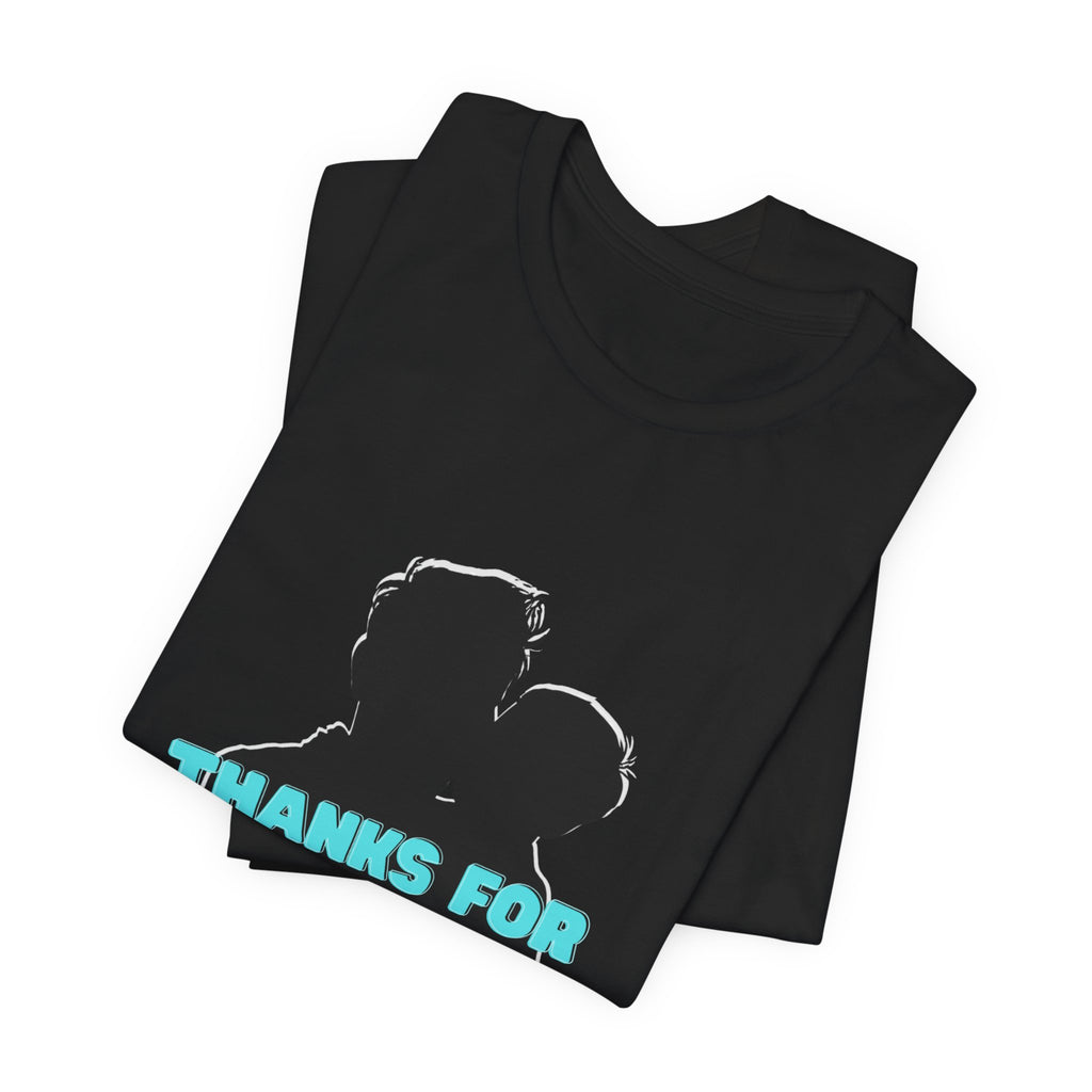 T-Shirt — "Thanks For Everything" Couple Silhouette Appreciation Tee