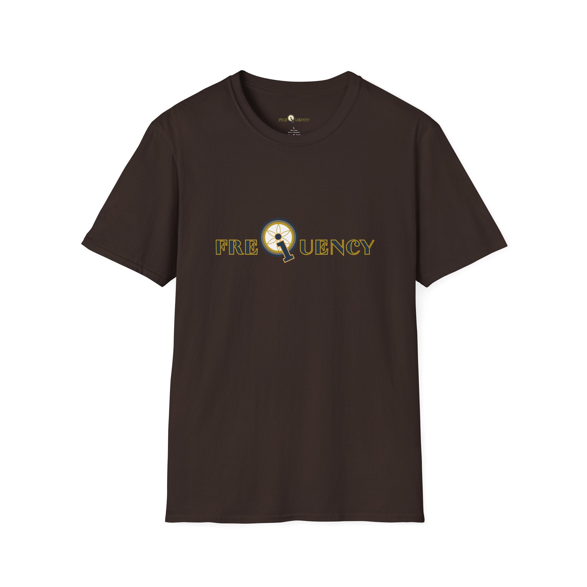 Frequency Graphic T-Shirt – Magnifying Glass Logo Tee