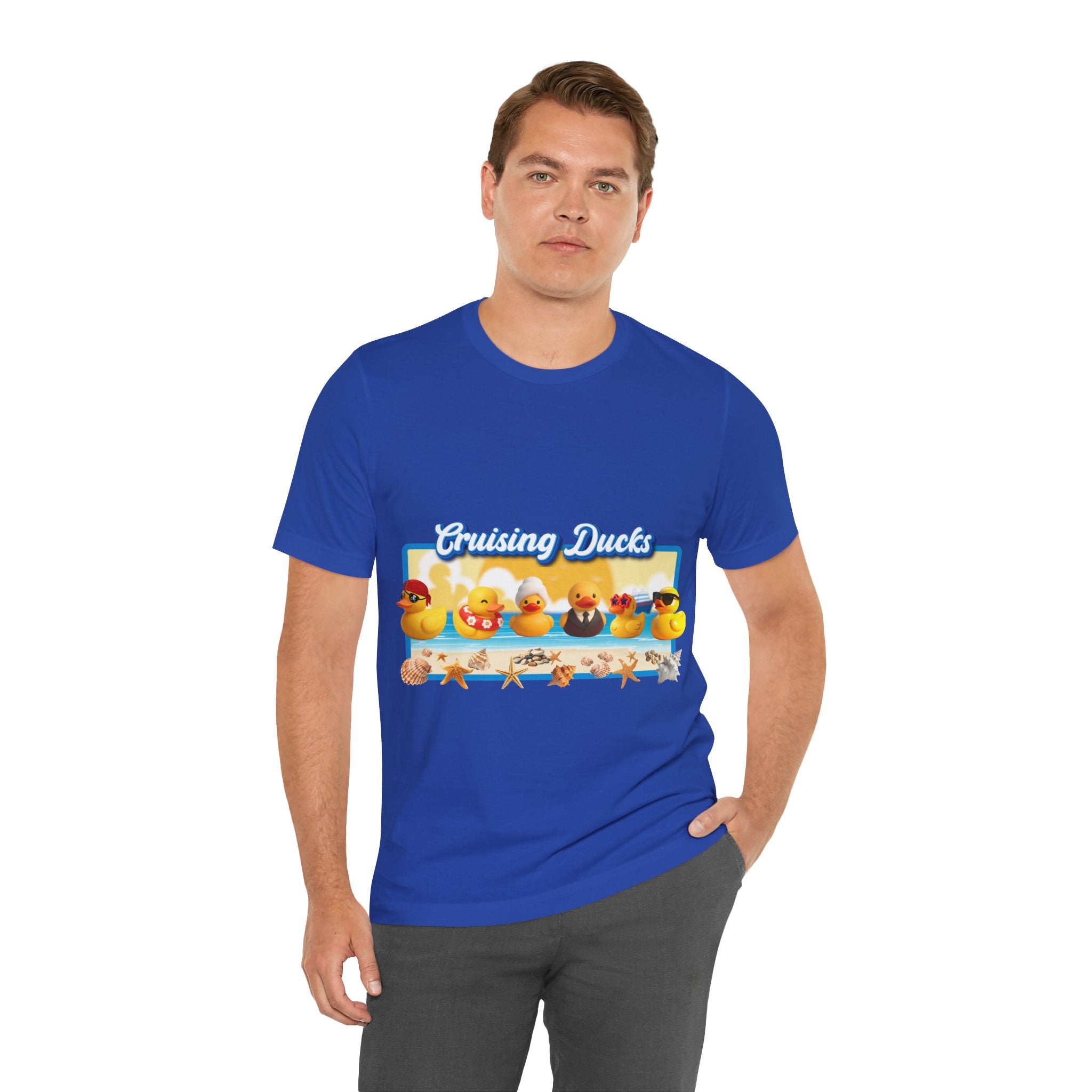 Cruising Ducks T-Shirt – Cute Rubber Duck Beach Graphic Tee