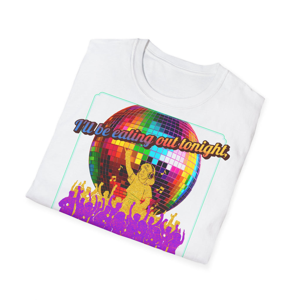 Disco Darling T-Shirt — Retro Rainbow Disco Ball Party Graphic Tee