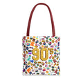90s Retro Icons Tote Bag — Vintage Pop Culture AOP Tote (Copia)