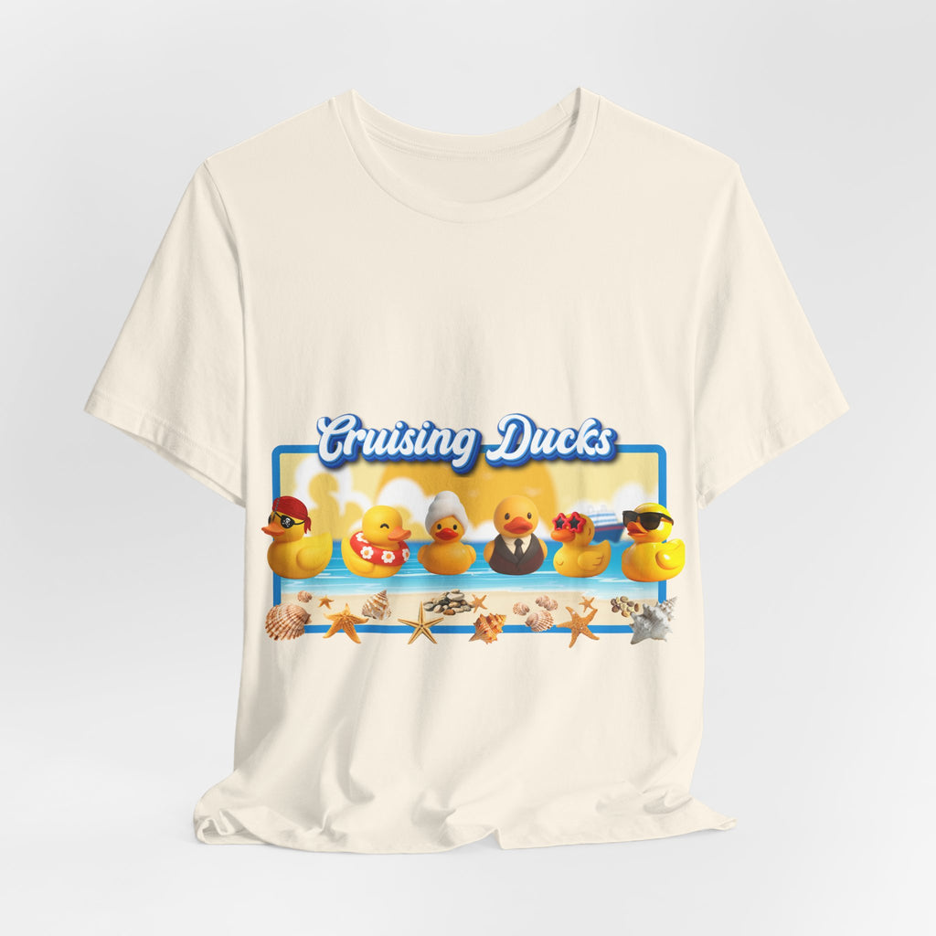 Cruising Ducks T-Shirt – Cute Rubber Duck Beach Graphic Tee