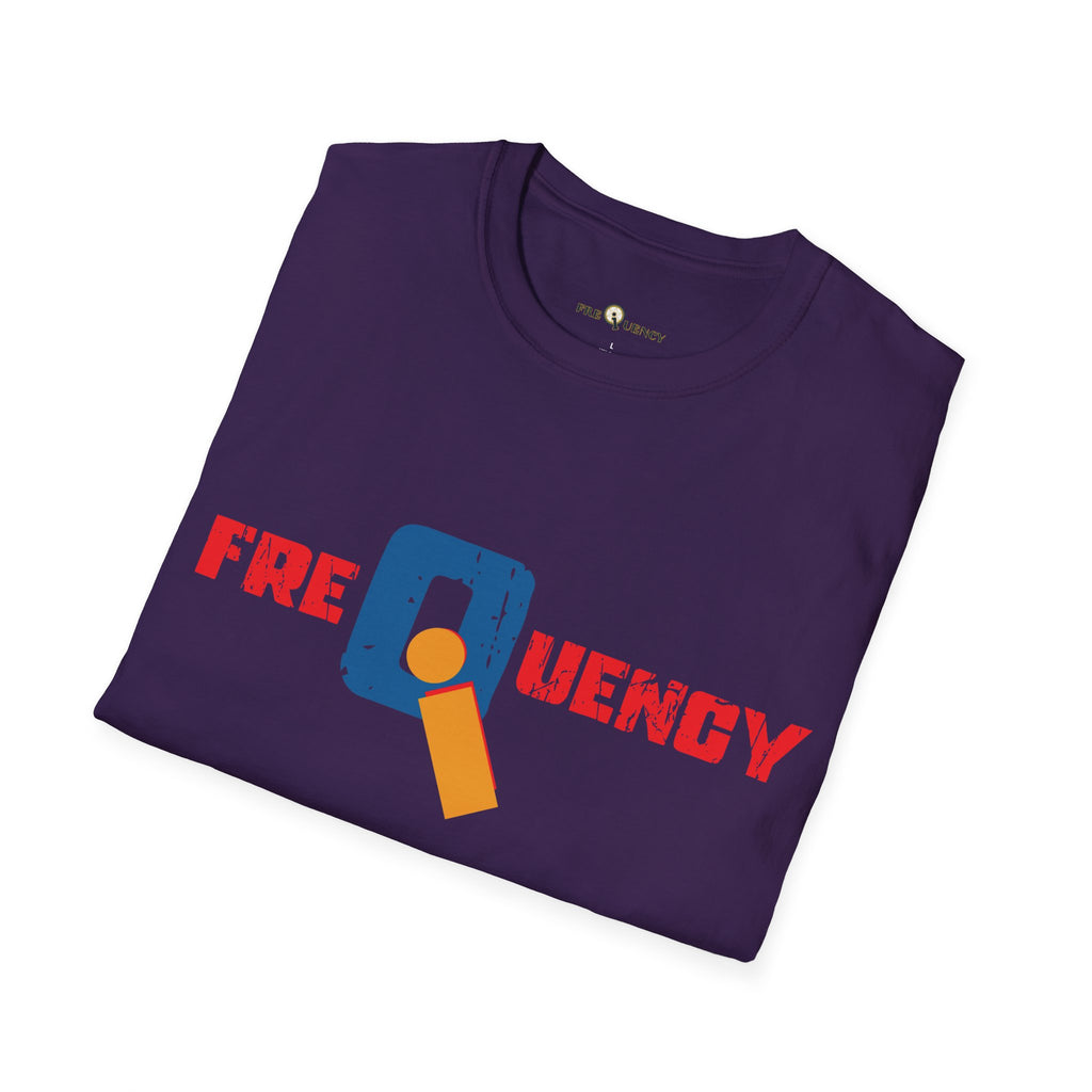 Frequency Graphic T-Shirt – Magnifying Glass Logo Tee