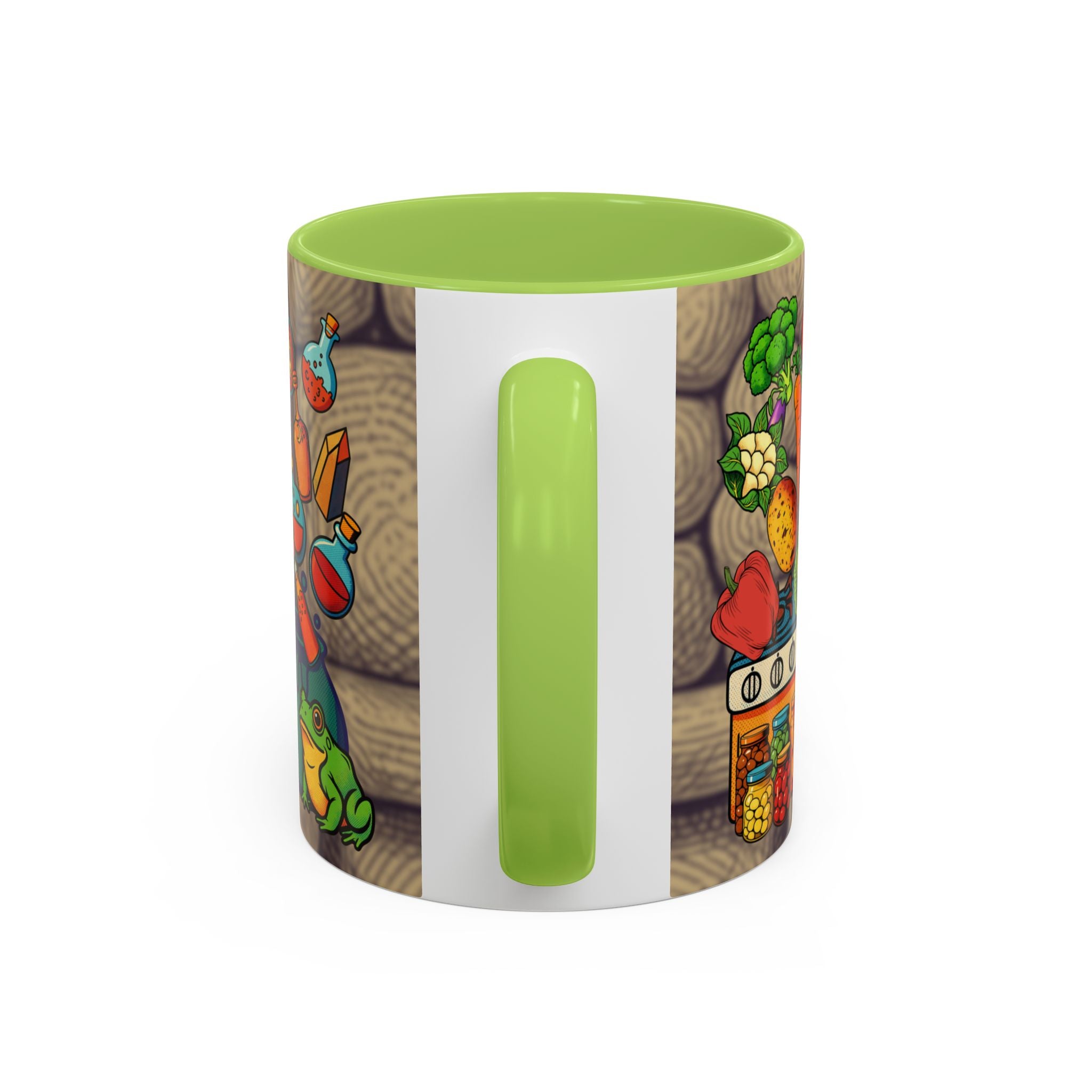 Coffee Mug - "Recetas de La Abuela" Halloween Pumpkin Kitchen Spellbook Accent Mug
