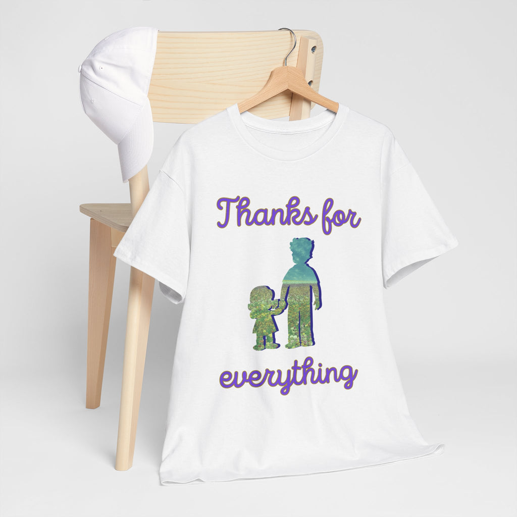 Thanks For Everything Dad & Child Graphic Tee — Appreciation Father’s Day Shirt