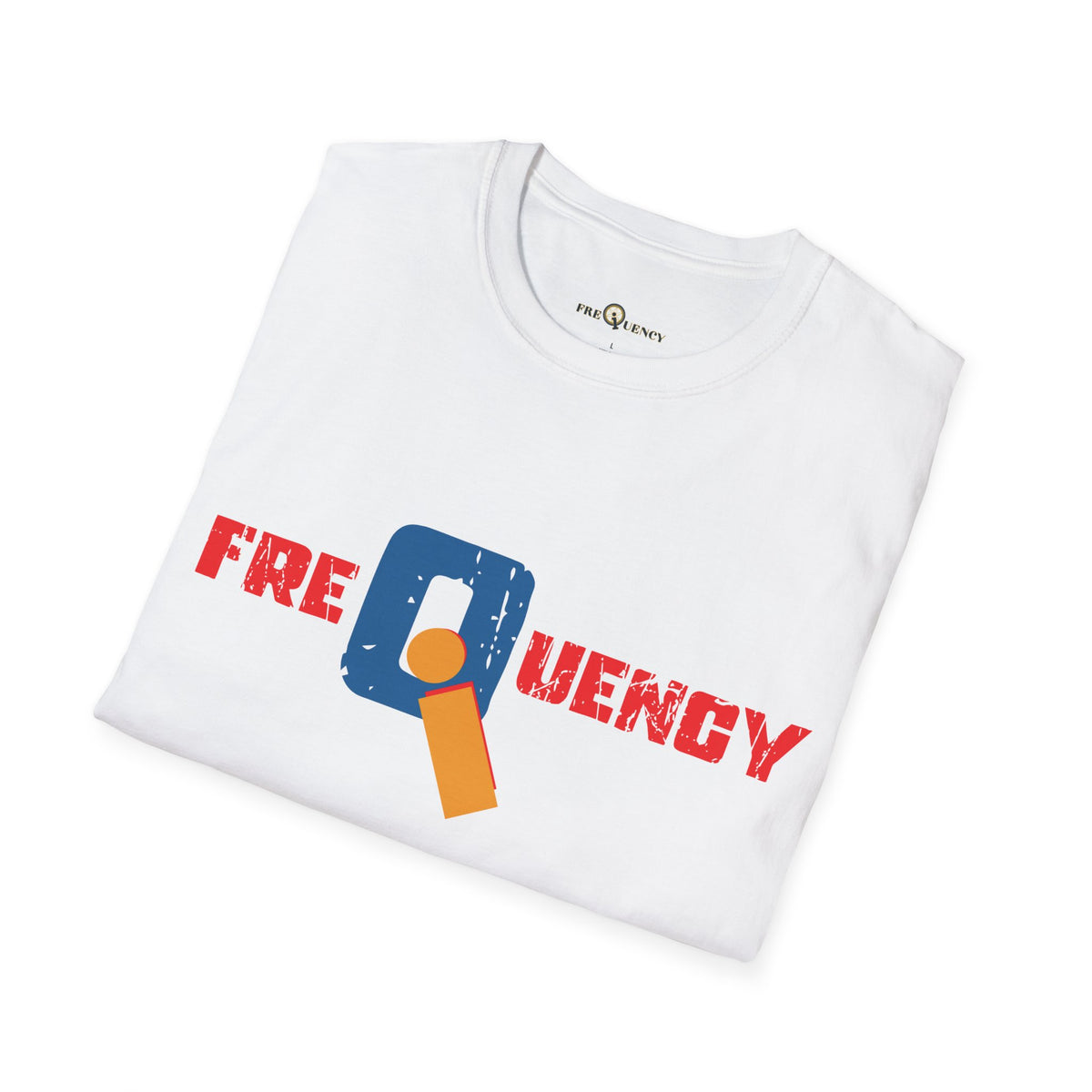 Frequency Graphic T-Shirt – Magnifying Glass Logo Tee