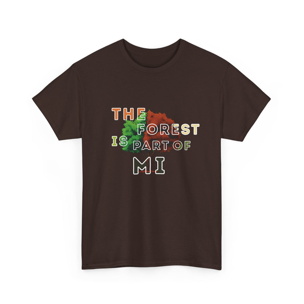 The Forest Part Of Me T-Shirt — Nature Tree Eco Graphic Tee