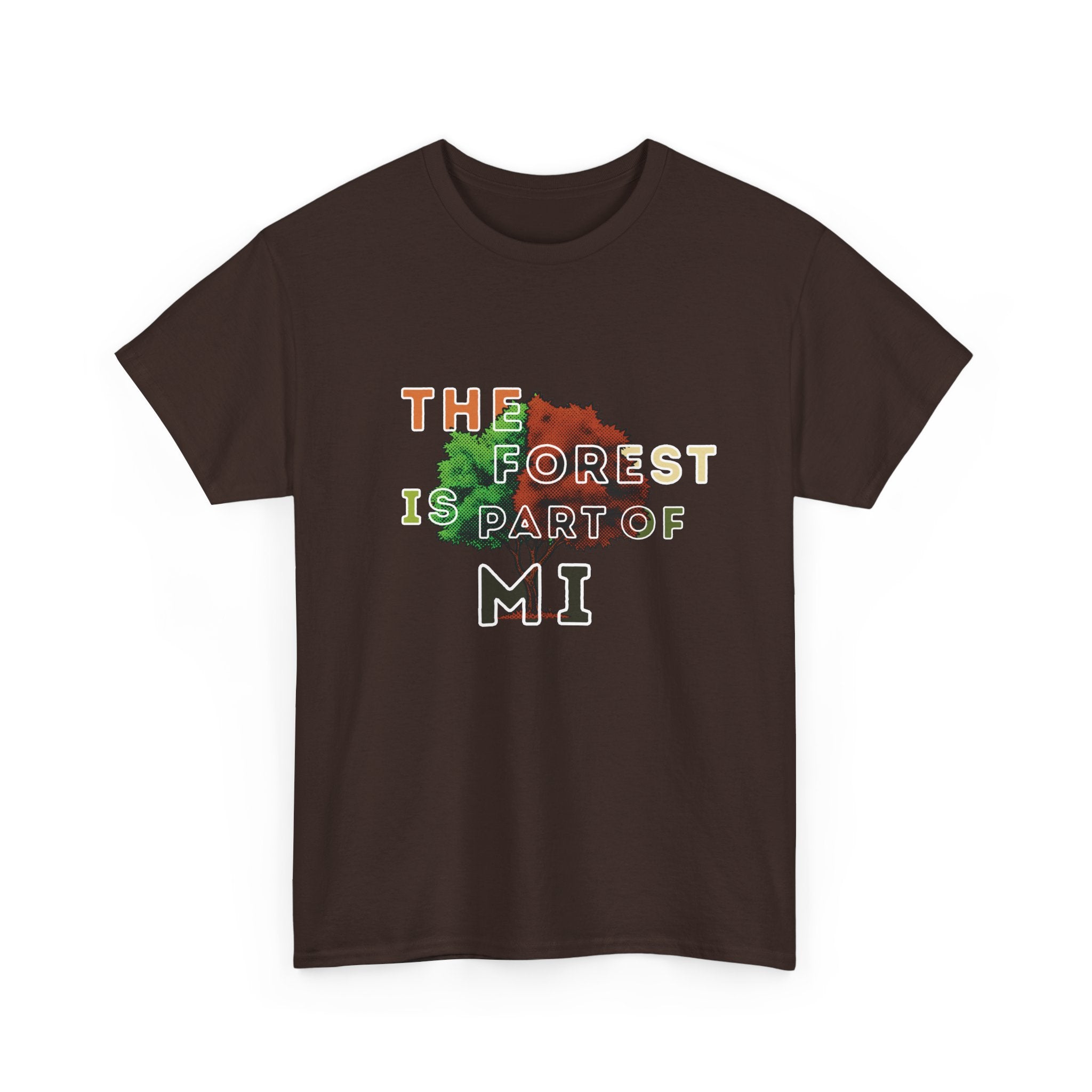 The Forest Part Of Me T-Shirt — Nature Tree Eco Graphic Tee