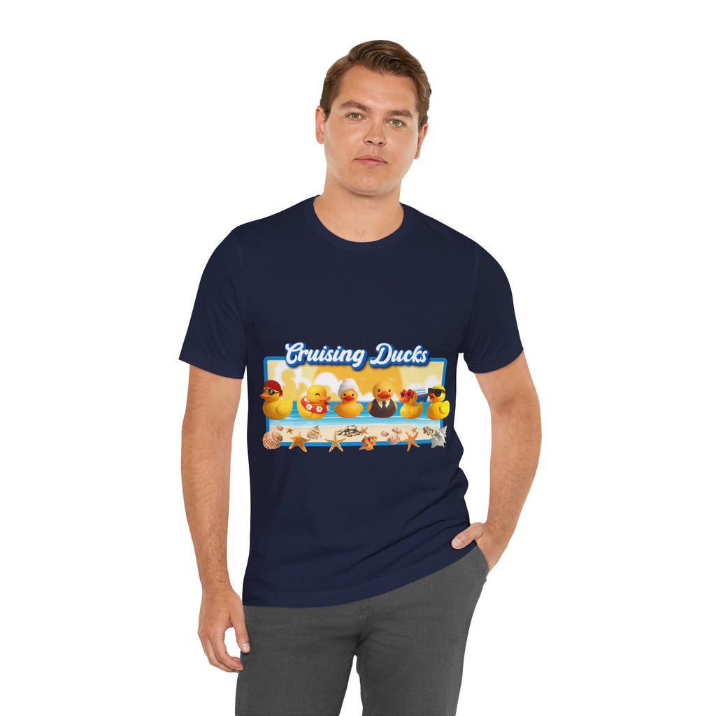 Cruising Ducks T-Shirt – Cute Rubber Duck Beach Graphic Tee