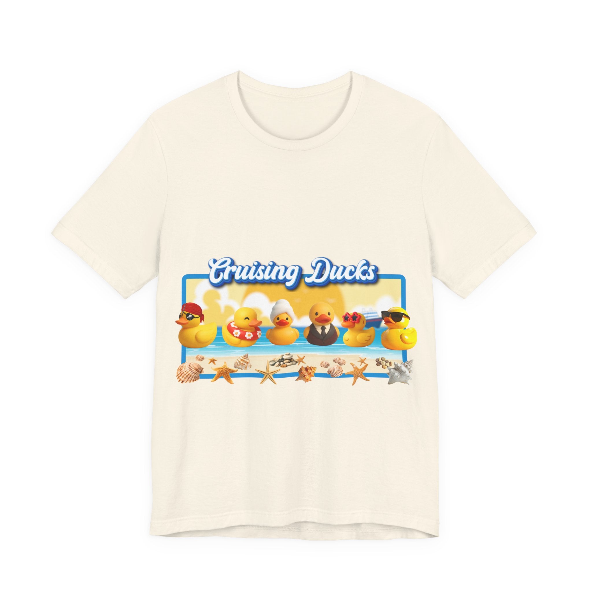 Cruising Ducks T-Shirt – Cute Rubber Duck Beach Graphic Tee