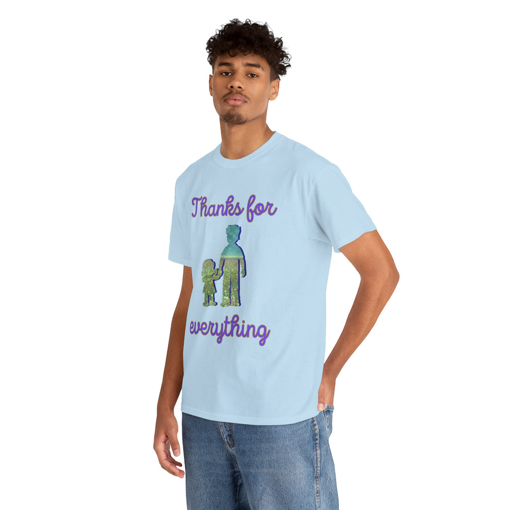 Thanks For Everything Dad & Child Graphic Tee — Appreciation Father’s Day Shirt