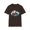 Out of Time T-Shirt — Retro Block Letter Graphic Tee