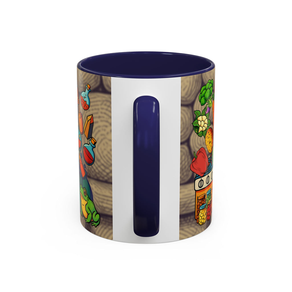 Coffee Mug - "Recetas de La Abuela" Halloween Pumpkin Kitchen Spellbook Accent Mug