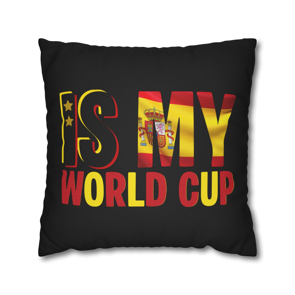 Spun Polyester Square Pillowcase