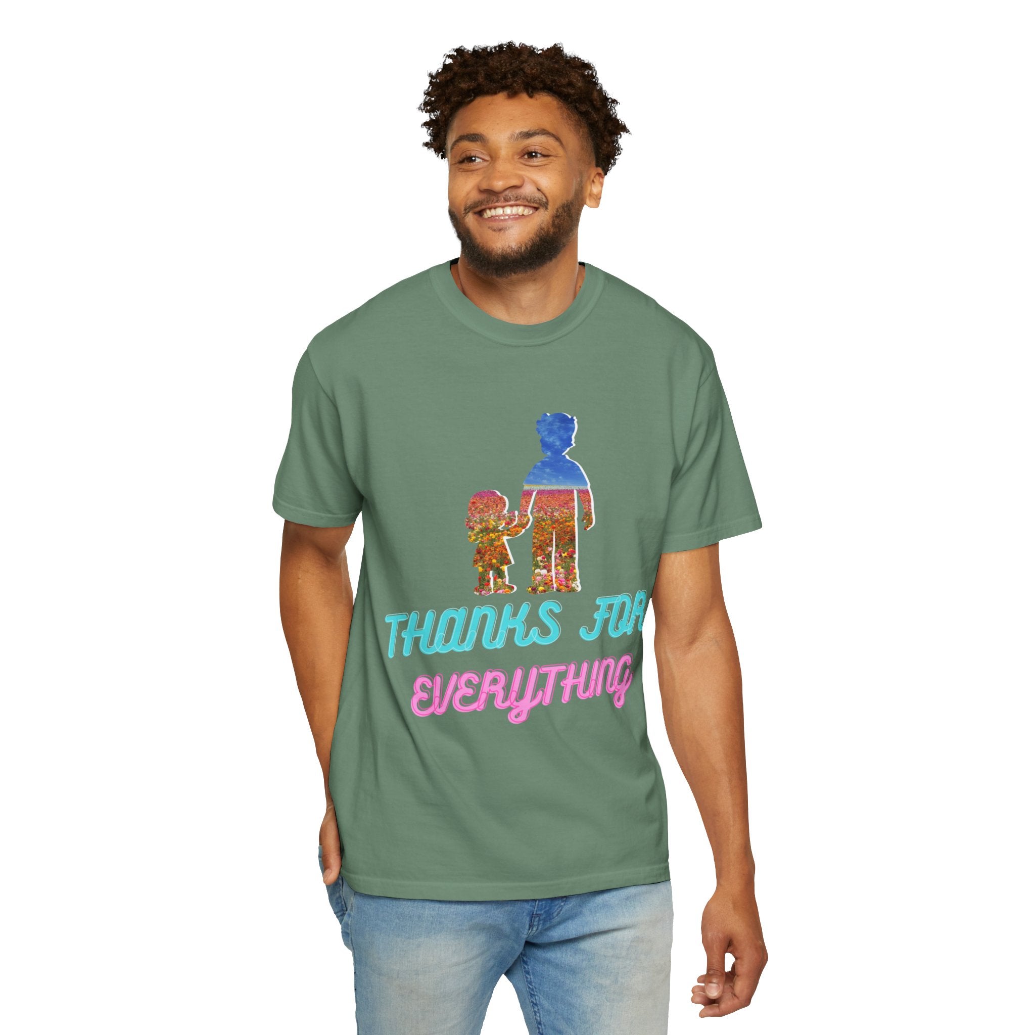 Thanks For Everything T-Shirt — Retro Parent & Child Tribute Tee