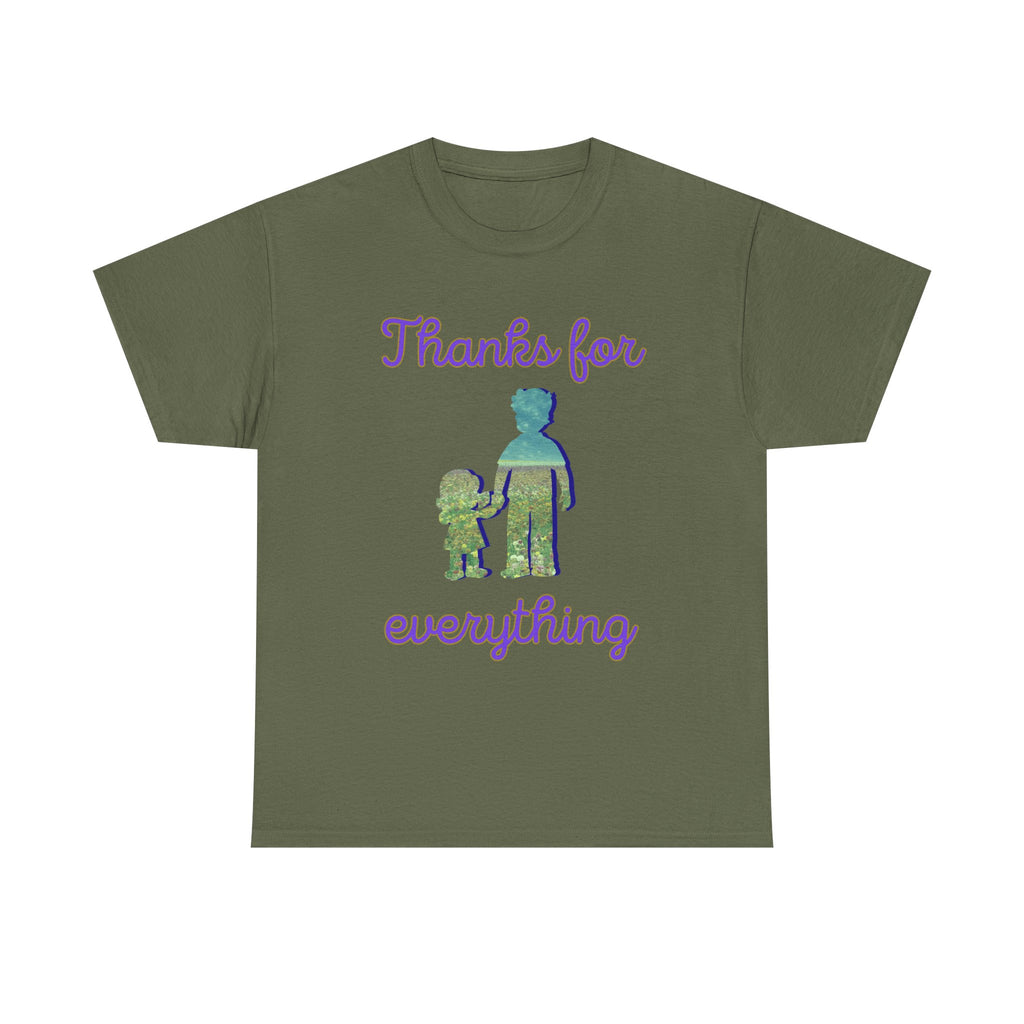 Thanks For Everything Dad & Child Graphic Tee — Appreciation Father’s Day Shirt