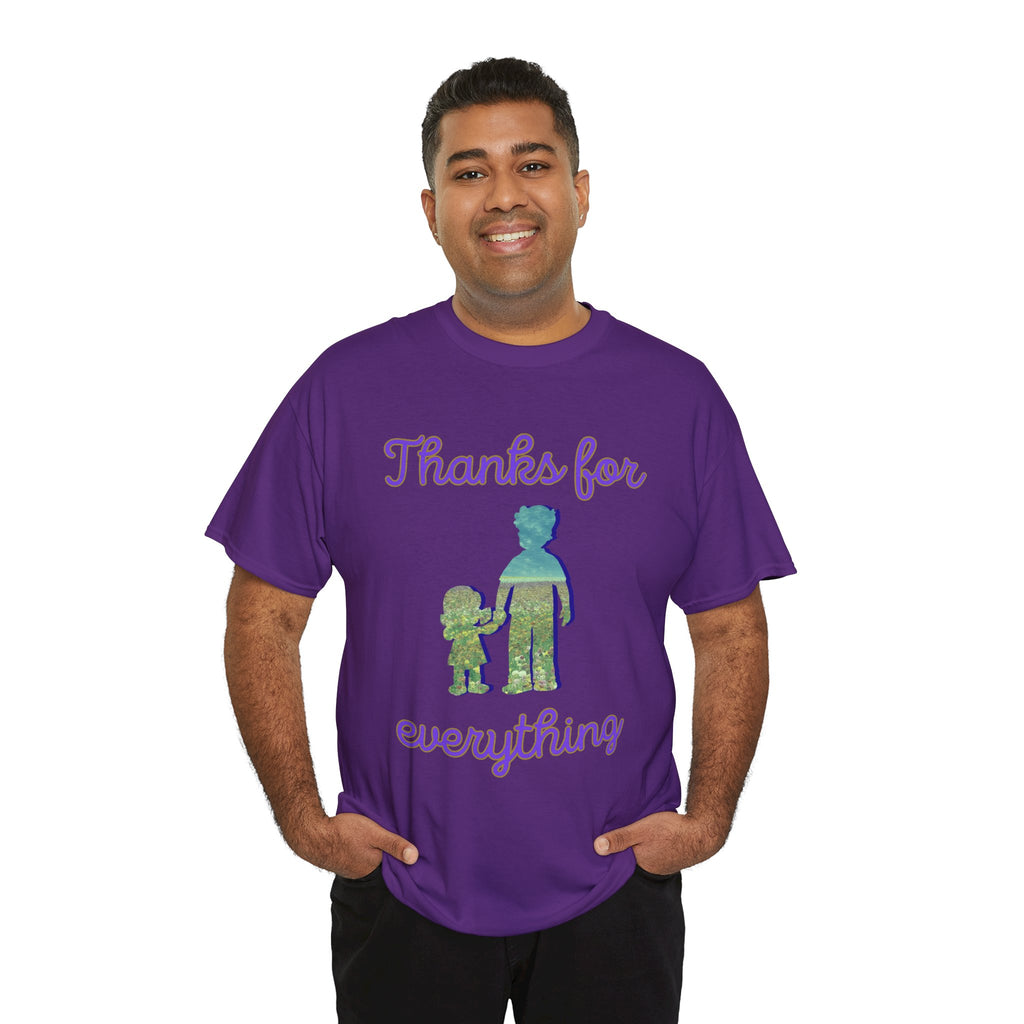 Thanks For Everything Dad & Child Graphic Tee — Appreciation Father’s Day Shirt