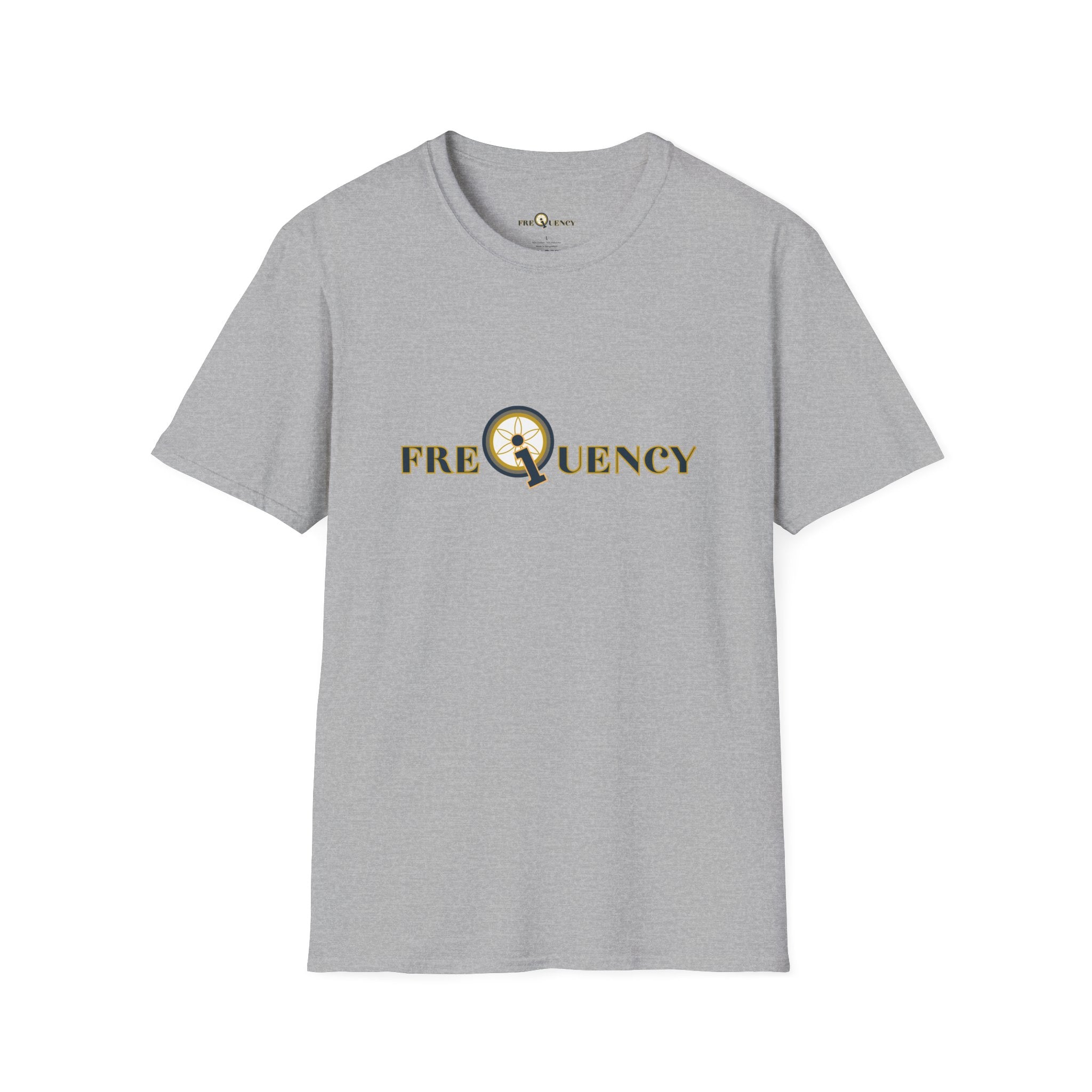 Frequency Graphic T-Shirt – Magnifying Glass Logo Tee